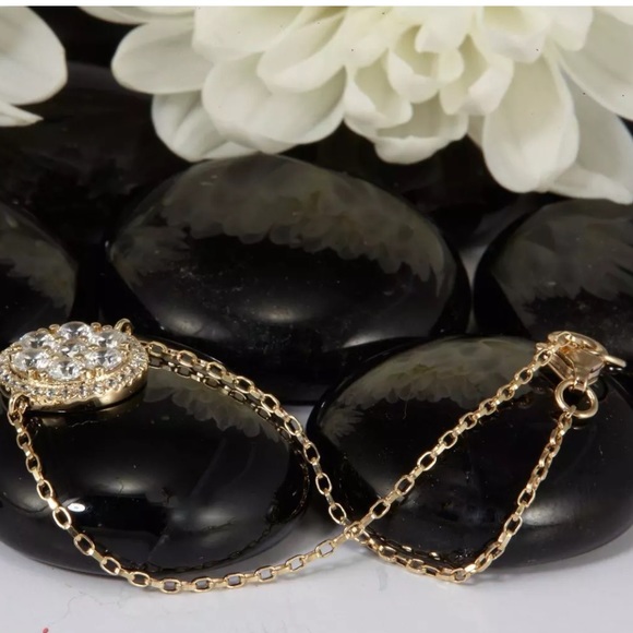 ONE LEFT* 1.090Ct Diamond 14K Gold Bracelet - Picture 4 of 4